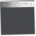 Smeg PL338X ماشین ظرفشویی اندازه کامل تا حدی قابل جاسازی