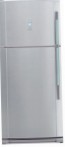 Sharp SJ-P642NSL Kylskåp kylskåp med frys