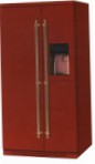 ILVE RN 90 SBS Burgundy Kühlschrank kühlschrank mit gefrierfach