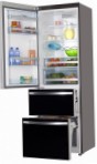 Haier AFD631GB Ledusskapis ledusskapis ar saldētavu