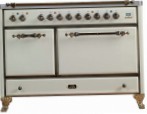ILVE MCD-120S5-VG Antique white Σόμπα κουζίνα, τύπος φούρνου: αέριο, είδος των εστιών: αέριο