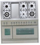 ILVE PSW-120F-VG Stainless-Steel Kitchen Stove, type of oven: gas, type of hob: gas