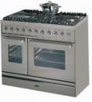ILVE TD-90FW-VG Stainless-Steel Σόμπα κουζίνα, τύπος φούρνου: αέριο, είδος των εστιών: σε συνδυασμό