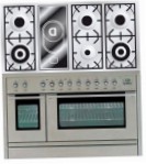 ILVE PSL-120V-VG Stainless-Steel Kitchen Stove, type of oven: gas, type of hob: combined