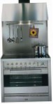ILVE PE-90L-MP Stainless-Steel Estufa de la cocina, tipo de horno: eléctrico, tipo de encimera: eléctrico