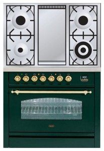 характеристики Кухонная плита ILVE PN-90F-MP Green Фото