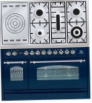 ILVE PN-120S-VG Blue Kitchen Stove, type of oven: gas, type of hob: gas