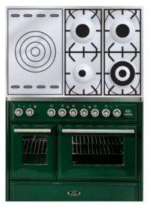 características Fogão de Cozinha ILVE MTD-100SD-MP Green Foto