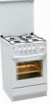 DARINA B GM441 020 W Fornuis, type oven: gas, type kookplaat: gas