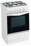 Indesit KJ 1G1 (W) štedilnik, Vrsta pečice: električni, Vrsta kuhališča: plin