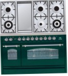 ILVE PN-120F-MP Green Kitchen Stove, type of oven: electric, type of hob: combined