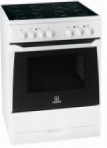 Indesit KN 6C61A (W) Kompor dapur, jenis oven: listrik, jenis hob: listrik