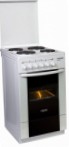 Desany Comfort 5605 WH Кухонная плита, тип духового шкафа: электрическая, тип варочной панели: электрическая