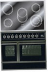 ILVE QDCE-90W-MP Matt Kitchen Stove, type of oven: electric, type of hob: electric