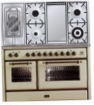 ILVE MS-120FRD-MP Antique white Σόμπα κουζίνα, τύπος φούρνου: ηλεκτρικός, είδος των εστιών: αέριο