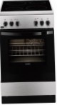 Zanussi ZCV 55001 XA štedilnik, Vrsta pečice: električni, Vrsta kuhališča: električni