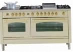 ILVE PN-150FS-VG Antique white Kitchen Stove, type of oven: gas, type of hob: gas