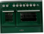 ILVE MTD-100F-MP Green Kitchen Stove, type of oven: electric, type of hob: combined