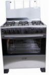RICCI SAMOA 6013 INOX Fornuis, type oven: gas, type kookplaat: gas