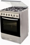 PYRAMIDA KGM 66T1 IX Fornuis, type oven: elektrisch, type kookplaat: gas