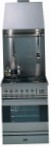 ILVE PE-60-MP Stainless-Steel Estufa de la cocina, tipo de horno: eléctrico, tipo de encimera: eléctrico