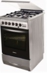 PYRAMIDA KGM 56T1 IX Fornuis, type oven: elektrisch, type kookplaat: gas
