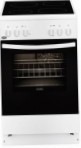 Zanussi ZCV 550G1 WA bếp, loại bếp lò: điện, loại bếp nấu ăn: điện