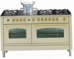 ILVE PN-150S-VG Stainless-Steel Σόμπα κουζίνα, τύπος φούρνου: αέριο, είδος των εστιών: αέριο