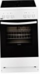 Zanussi ZCV 955001 W اجاق آشپزخانه, نوع فر: برقی, نوع اجاق گاز: برقی