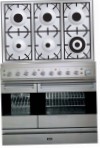 ILVE PD-906-VG Stainless-Steel Σόμπα κουζίνα, τύπος φούρνου: αέριο, είδος των εστιών: αέριο