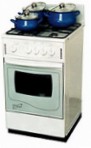 Лысьва ЭГ 401 WH Virtuves Plīts, Cepeškrāsns tips: elektrības, no plīts tips: gāze