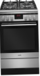Amica 514GcED3.43ZpTsKDAQ(XxL) Kompor dapur, jenis oven: listrik, jenis hob: gas