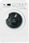 Indesit PWE 8128 W 洗濯機 フロント 自立型