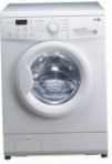 LG F-8092LD Vaskemaskin front frittstående, avtagbart deksel for innebygging
