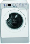 Indesit PWE 6108 S 洗濯機 フロント 自立型