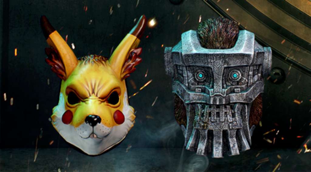 PAYDAY 2 Electarodent and Titan Masks DLC Steam CD Key, $1.3