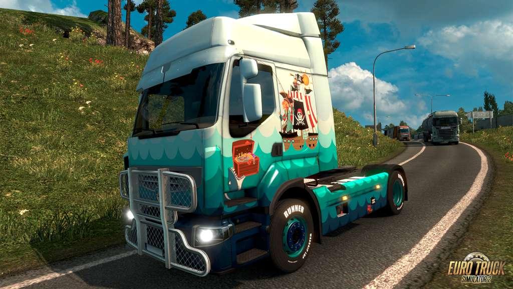 Euro Truck Simulator 2 - Pirate Paint Jobs Pack Steam CD Key, $1.41