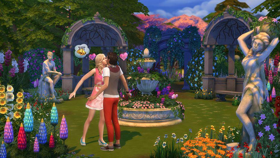 The Sims 4 - Romantic Garden Stuff DLC PS4 CD Key, $13.32