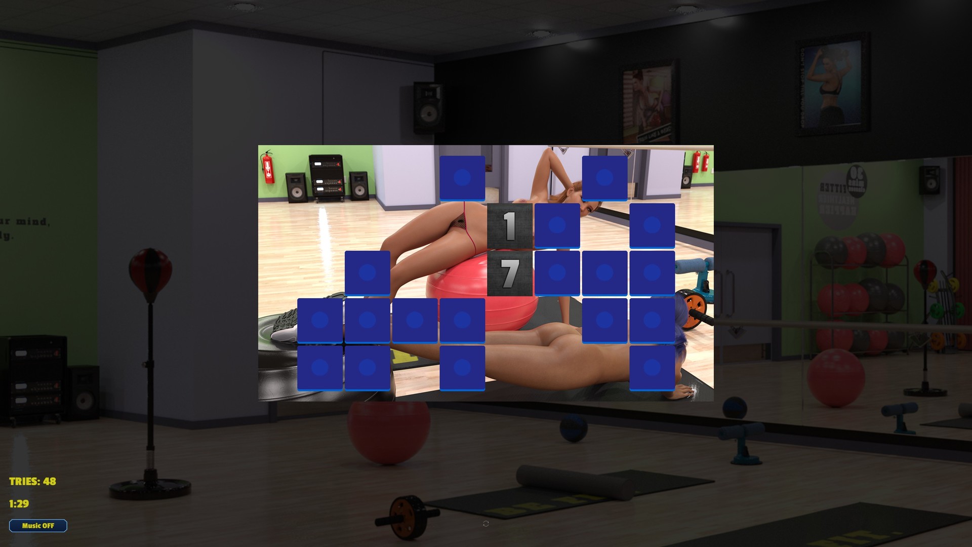 Memory Puzzle - Futanari Gym RoW Steam CD Key, $0.28