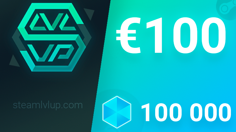 SteamlvlUP €100 Gift Code, $97.8