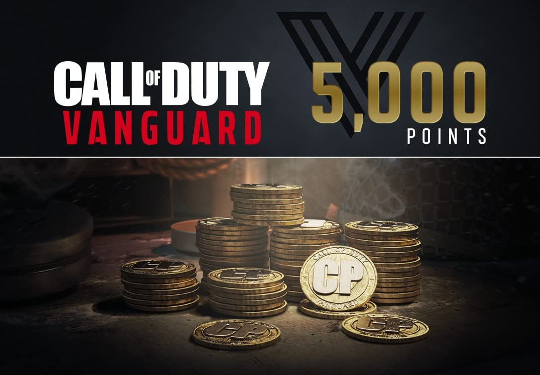 Call of Duty: Vanguard - 5000 Points XBOX One / Xbox Series X|S CD Key, $35.02