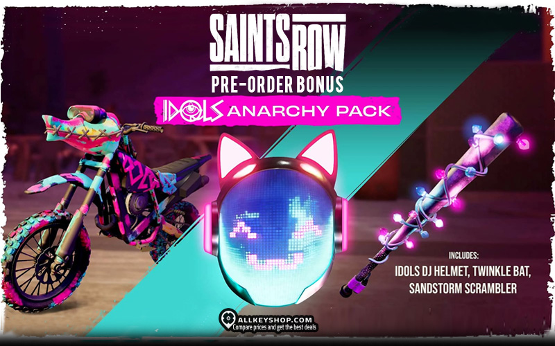 Saints Row Pre-Order Bonus- Idols Anarchy Pack DLC EU PS5 CD Key, $2.81