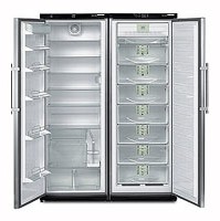 Charakteristik Kühlschrank Liebherr SBS 7401 Foto