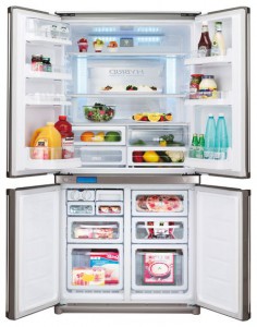 характеристики Холодильник Sharp SJ-F80SPBK Фото