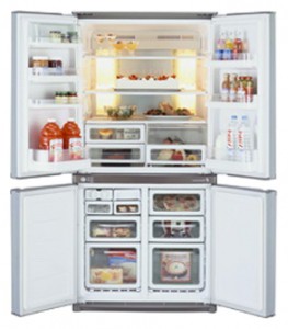 Charakteristik Kühlschrank Sharp SJ-F75PESL Foto