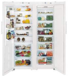 katangian Refrigerator Liebherr SBS 7253 larawan