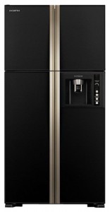 Charakteristik Kühlschrank Hitachi R-W722PU1GBK Foto