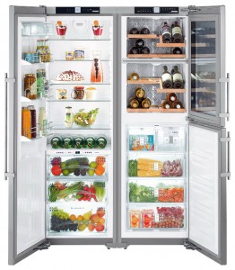Charakteristik Kühlschrank Liebherr SBSes 7165 Foto