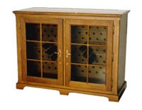 ciri-ciri Peti ais OAK Wine Cabinet 129GD-T foto