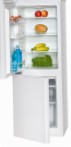 Bomann KG320 white Fridge refrigerator with freezer